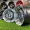 VW Classic Steel Design15X8J 4X100/5X100 ET25 73.1 Grey with Diamond Cut lip ( BMW E30, VW Golf/Jetta, AUDI 80/Coupe/A3, Mazda MX )