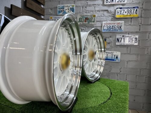 Laredo BBS LM style 17X8.5J 5X112/5X120 ET20 72.56 White with Diamond cut lip ( Audi A4/A6, VW Golf/Jetta, Mercedes E/S/SL/CL, BMW 3-5-6-8 E46/E90/E39/E60 )