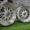 Laredo BBS LM style 17X8.5J 5X112/5X120 ET20 73.1 Silver with Diamond cut lip ( Audi A4/A6, VW Golf/Jetta, Mercedes E/S/SL/CL, BMW 3-5-6-8 E46/E90/E39/E60 )