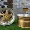 Akron Ferrari 348TS Style 15X8.25J 4X100 ET25 73.1 Matt bronze with Diamond cut lip ( BMW E30, VW Golf/Jetta, AUDI 80/90/Coupe, Mazda MX3/MX5, Honda Civic, JDM cars )