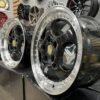 Porsche 964 Turbo speedline style 18X8J 5X130 ET50 71.56 Black with lip machined