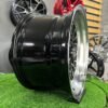 Soler SSR Mesh Formula Style 15X8.25J 4X100 ET20 73.1 Black with polished lip