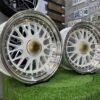 Laredo BBS LM style 17X8.5J 5X112/5X120 ET20 72.56 White with Diamond cut lip ( Audi A4/A6, VW Golf/Jetta, Mercedes E/S/SL/CL, BMW 3-5-6-8 E46/E90/E39/E60 )
