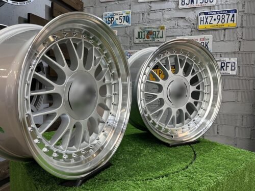 Laredo BBS LM style 17X8.5J 5X112/5X120 ET20 73.1 Silver with Diamond cut lip ( Audi A4/A6, VW Golf/Jetta, Mercedes E/S/SL/CL, BMW 3-5-6-8 E46/E90/E39/E60 )