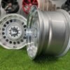 VW Classic Steel Design15X8J 4X100/5X100 ET25 73.1 Silver with Diamond Cut lip ( BMW E30, VW Golf/Jetta, AUDI 80/Coupe/A3, Mazda MX )