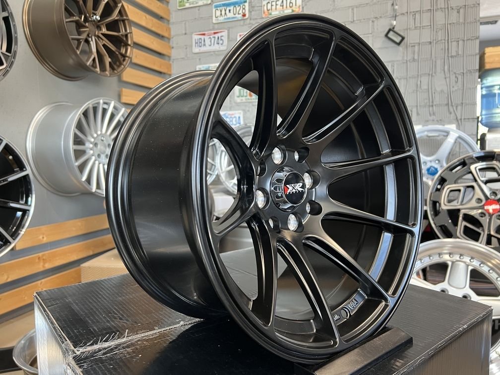 JDM Multi spoke 15X8.25J 4X114.3/4X100 ET0 73.1 Matt black 7