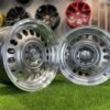 VW Classic Steel Design15X8J 4X100/5X100 ET25 73.1 Grey with Diamond Cut lip ( BMW E30, VW Golf/Jetta, AUDI 80/Coupe/A3, Mazda MX )