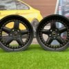 BMW AC Schnitzer Style 18X9.5 5X120 ET20 74.1 Semi Matt Black with Golden Rivets