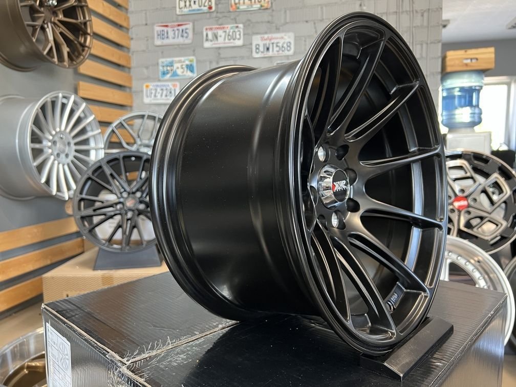 JDM Multi spoke 15X8.25J 4X114.3/4X100 ET0 73.1 Matt black 8