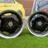 AMG Monoblock Aero Style II 17X9J 5X112 ET35 66.6 Black with Diamond cut lip