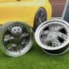 Ronal Teddy Bear style for VW Golf Jetta 15X7J 4X100 ET30 73.1 Grey with Diamond cut lip ( VW Golf/Jetta, BMW E30, JDM cars)