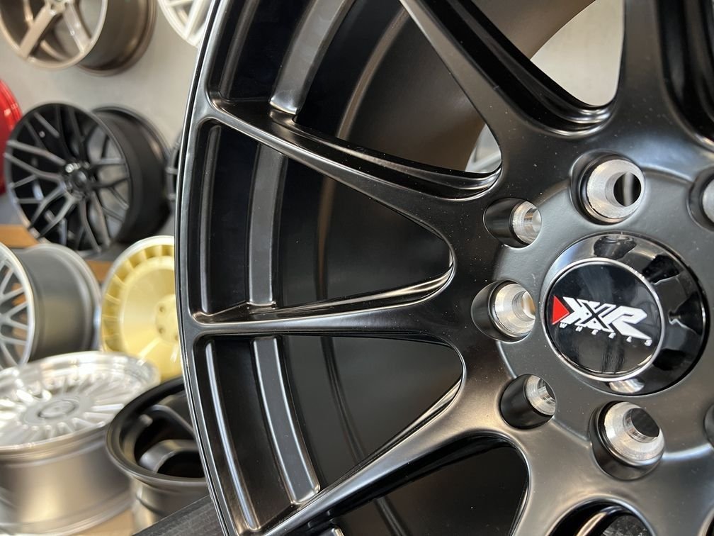 JDM Multi spoke 15X8.25J 4X114.3/4X100 ET0 73.1 Matt black 9