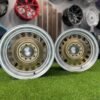 VW Classic Steel Design15X8J 4X100/5X100 ET25 73.1 Matt bronze with Diamond Cut lip ( BMW E30, VW Golf/Jetta, AUDI 80/Coupe/A3, Mazda MX )