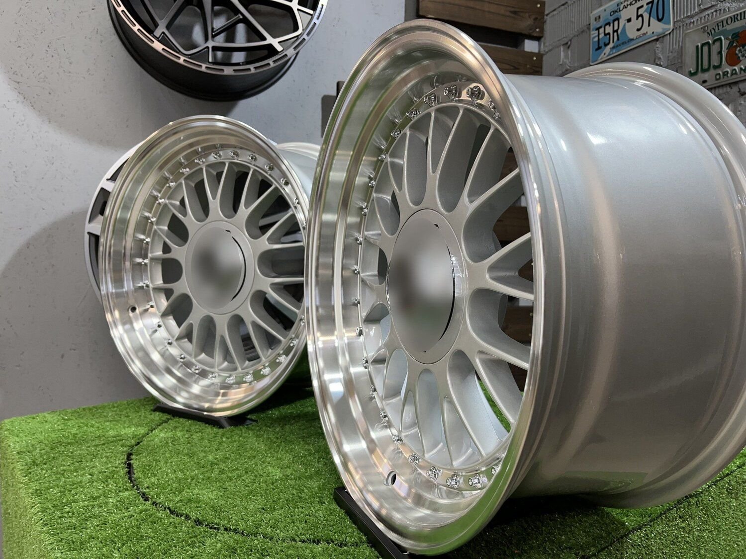 Laredo BBS LM style 17X8.5J 5X112/5X120 ET20 73.1 Silver with Diamond cut lip ( Audi A4/A6, VW Golf/Jetta, Mercedes E/S/SL/CL, BMW 3-5-6-8 E46/E90/E39/E60 ) 8