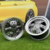 Ronal Teddy Bear style for VW Golf Jetta 15X7J 4X100 ET30 73.1 Grey with Diamond cut lip ( VW Golf/Jetta, BMW E30, JDM cars)