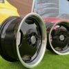 AMG Monoblock Aero Style II 17X9J 5X112 ET35 66.6 Black with Diamond cut lip