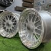 Laredo BBS LM style 17X8.5J 5X112/5X120 ET20 73.1 Silver with Diamond cut lip ( Audi A4/A6, VW Golf/Jetta, Mercedes E/S/SL/CL, BMW 3-5-6-8 E46/E90/E39/E60 )