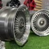 Work Emitz style 17X8J 4X100/5X100 ET20 73.1 Grey with polished lip
