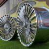 Mercedes-Benz S/E/C Class Maybach Style 20X8.5J 5X112 ET36 66.6 Chrome (Audi, Mercedes - Benz E/S, Volkswagen, Seat, Skoda, Cupra)