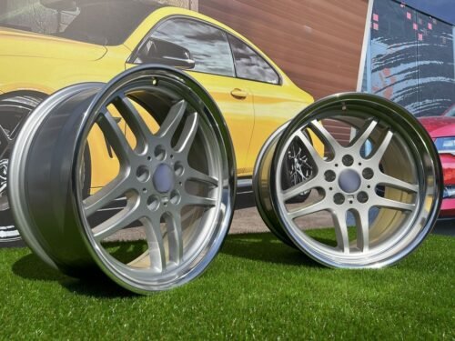 M Parallel styling 37 style 19X8.5 5X120 ET15 74.1 Silver with mirror lip