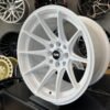 JDM Multi spoke 15X8.25J 4X100/4X114.3 ET0 73.1 White