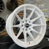JDM Multi spoke 15X8.25J 4X100/4X114.3 ET0 73.1 White