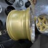 Ferrari Azev style 17X10J 4X100/4X114.3 ET15 73.1 Gold with polished lip