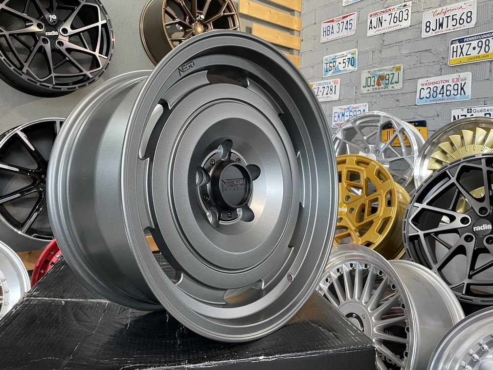 4x4 Negu Off Road style 17X8.5J 5X127 ET0 71.56 Satin gunmetal 5
