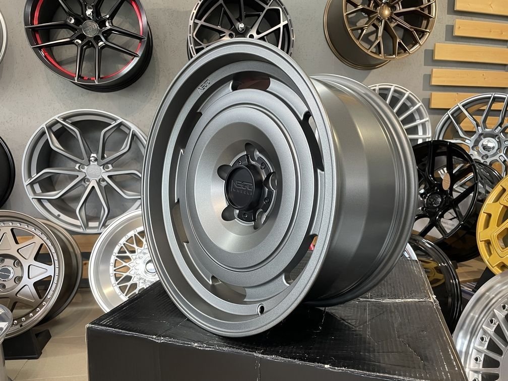 4x4 Negu Off Road style 17X8.5J 5X127 ET0 71.56 Satin gunmetal 6