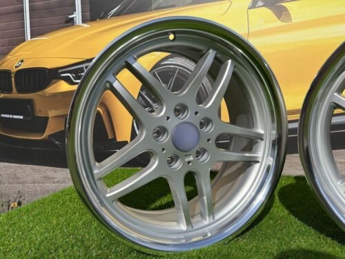 M Parallel styling 37 style 19X8.5 5X120 ET15 74.1 Silver with mirror lip