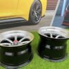 Watanabe Rota style 15X10.5J 4X100/4X114.3 ET -15 73.1 Hyperblack with Diamond cut lip ( Mazda MX RX, VW, BMW E30, Honda, JDM cars )