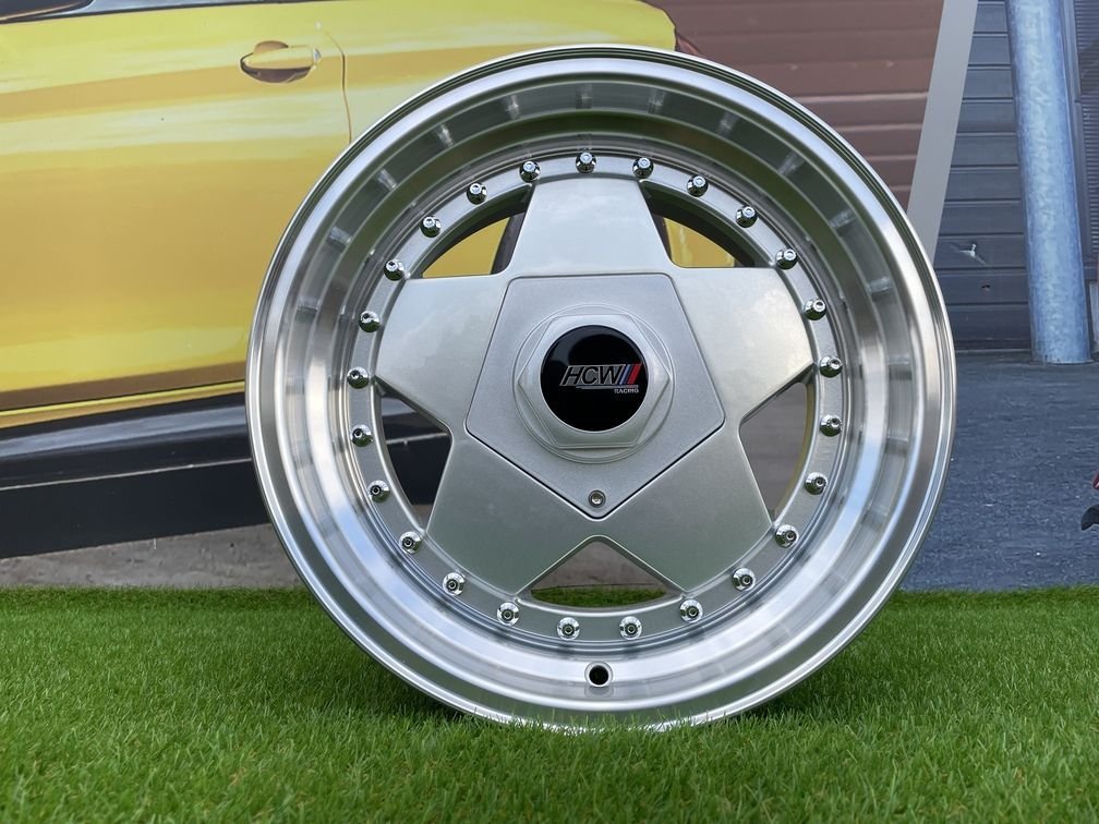 Bahar Borbet A Style 15X7J 4X100/4X108 ET30 73.1 Silver with Diamond Cut lip