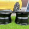 Watanabe Rota style 15X9J 4X100/4X114.3 ET0 73.1 Matt black ( Mazda MX RX, VW, BMW E30, Honda, JDM cars )
