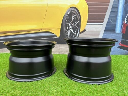 Watanabe Rota style 15X10.5J 4X100/4X114.3 ET -15 73.1 Matt black ( Mazda MX RX, VW, BMW E30, Honda, JDM cars )