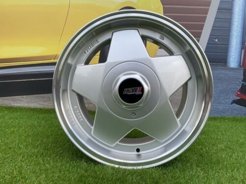Arman Borbet A Style 15X7.5J 4X100/4X108 ET18 73.1 Silver with Diamond Cut lip