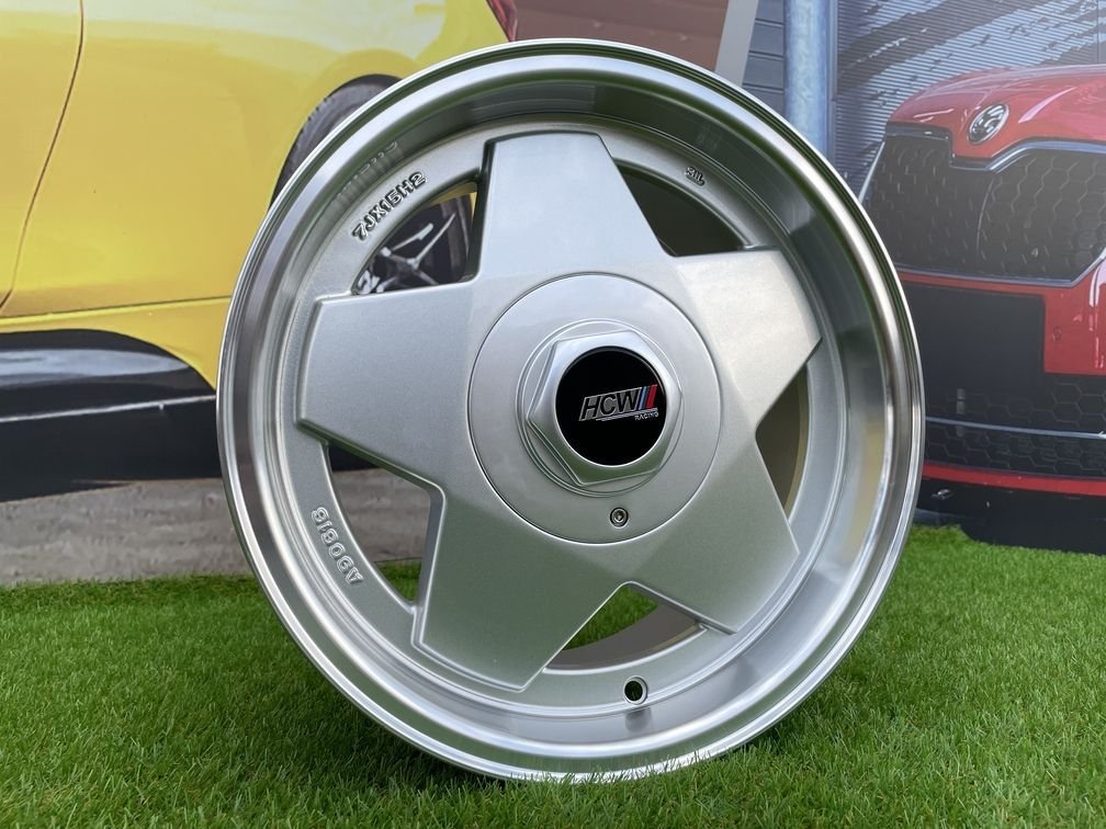 Arman Borbet A Style 15X7.5J 4X100/4X108 ET18 73.1 Silver with Diamond Cut lip 3