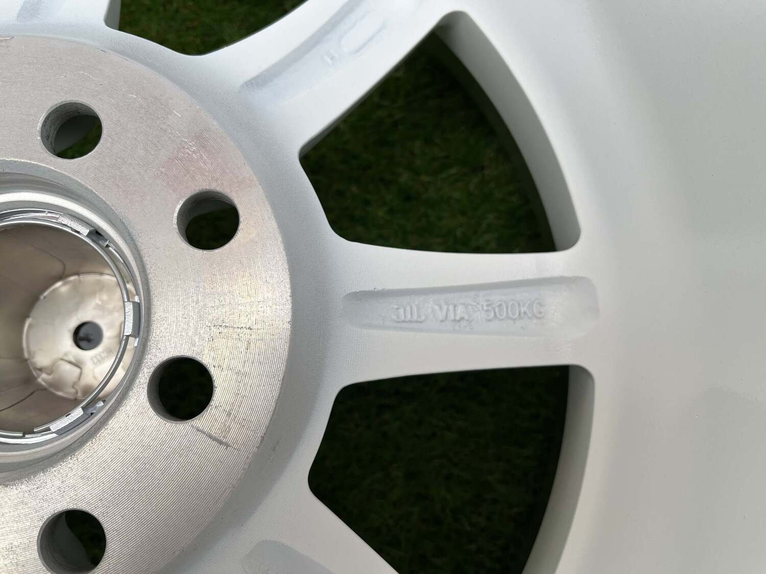Watanabe Rota style 15X9J 4X100/4X114.3 ET0 73.1 White with Diamond cut lip ( Mazda MX RX, VW, BMW E30, Honda, JDM cars )