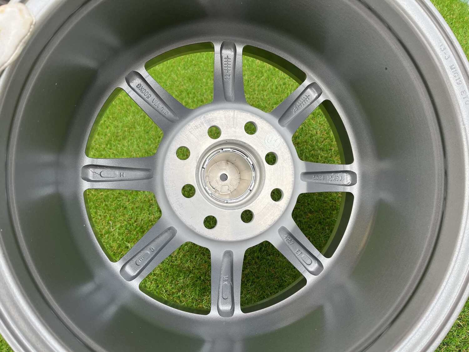 Watanabe Rota style 15X10.5J 4X100/4X114.3 ET -15 73.1 Grey with Diamond cut lip ( Mazda MX RX, VW, BMW E30, Honda, JDM cars ) 6