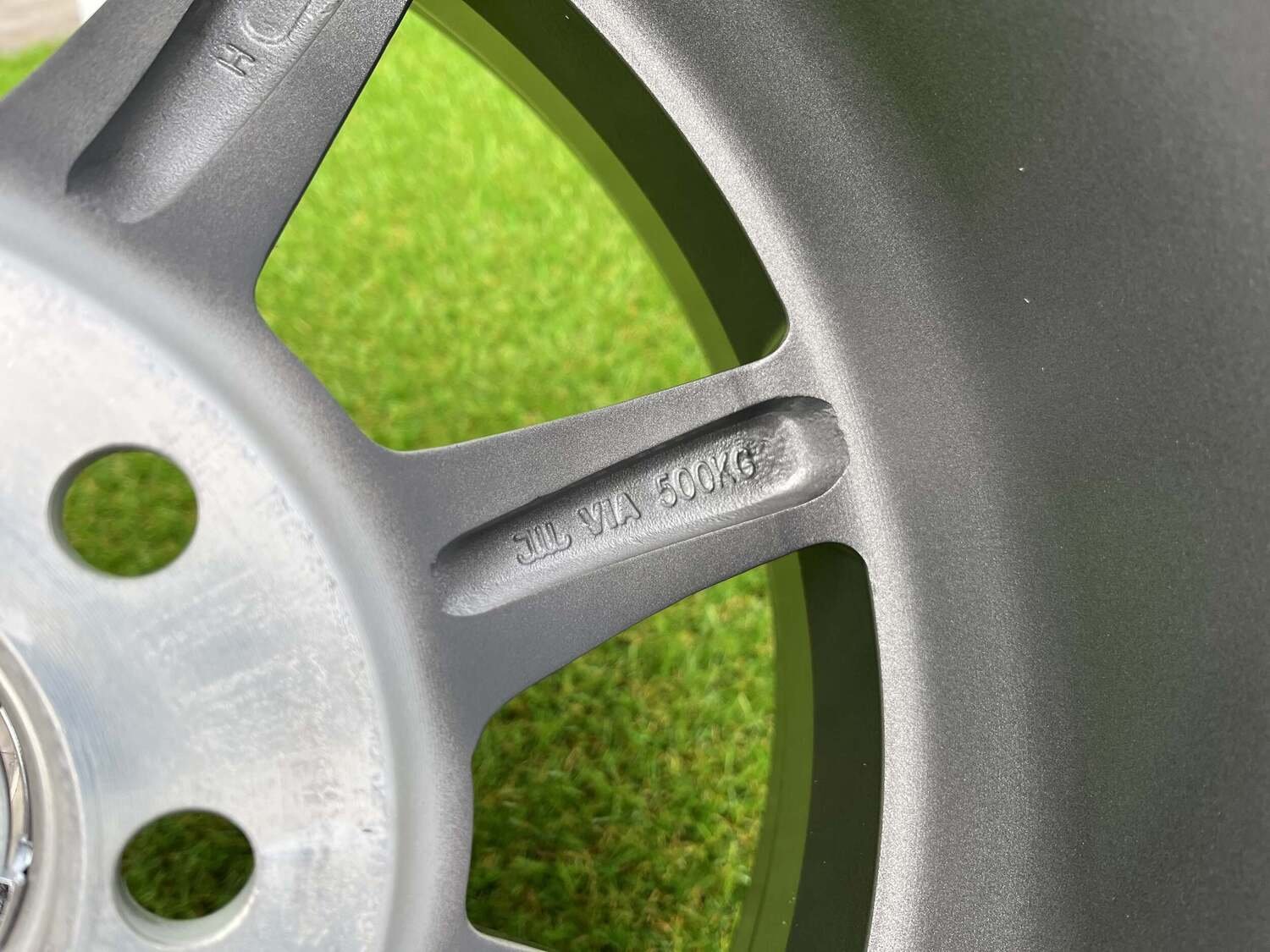 Watanabe Rota style 15X10.5J 4X100/4X114.3 ET -15 73.1 Grey with Diamond cut lip ( Mazda MX RX, VW, BMW E30, Honda, JDM cars ) 7