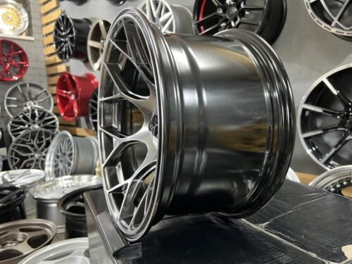 HRE Concave style 15X8.25J 4X100 ET0 73.1 Hyper black