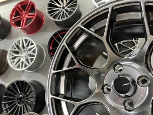HRE Concave style 15X8.25J 4X100 ET0 73.1 Hyper black