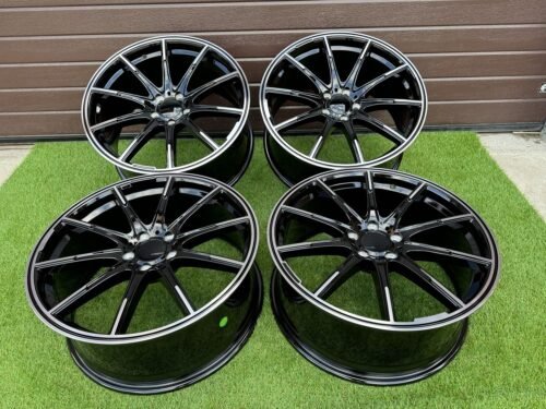 Brabus Monoblock Z Style 20X9.5J 5X112 ET39 66.6 Black with Diamonad Cut face (Mercedes - Benz CLS/E/S Class)