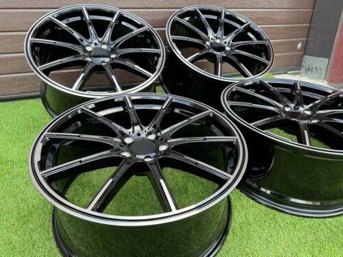 Brabus Monoblock Z Style 20X9.5J 5X112 ET39 66.6 Black with Diamonad Cut face (Mercedes - Benz CLS/E/S Class)