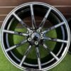 Brabus Monoblock Z Style 20X9.5J 5X112 ET39 66.6 Black with Diamonad Cut face (Mercedes - Benz CLS/E/S Class)