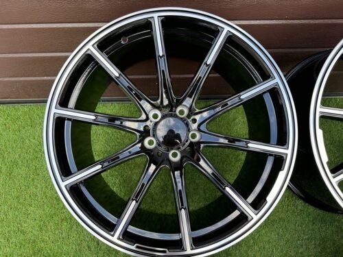 Brabus Monoblock Z Style 20X9.5J 5X112 ET39 66.6 Black with Diamonad Cut face (Mercedes - Benz CLS/E/S Class)
