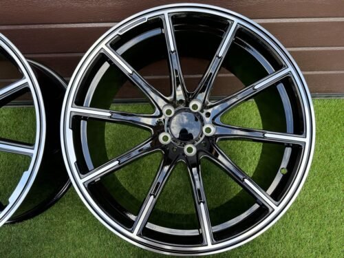 Brabus Monoblock Z Style 20X9.5J 5X112 ET39 66.6 Black with Diamonad Cut face (Mercedes - Benz CLS/E/S Class)
