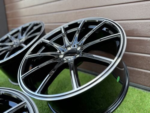 Brabus Monoblock Z Style 20X9.5J 5X112 ET39 66.6 Black with Diamonad Cut face (Mercedes - Benz CLS/E/S Class)