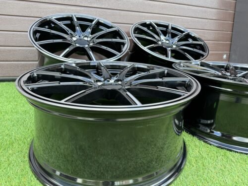 Brabus Monoblock Z Style 20X9.5J 5X112 ET39 66.6 Black with Diamonad Cut face (Mercedes - Benz CLS/E/S Class)