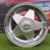 Borbet A Style R16X7J 4x100/4x114.3 ET20 67.1 Silver with Diamond cut lip for BMW E30, Audi, VW