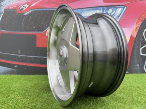 Borbet A Style R16X7J 4x100/4x114.3 ET20 67.1 Silver with Diamond cut lip for BMW E30, Audi, VW